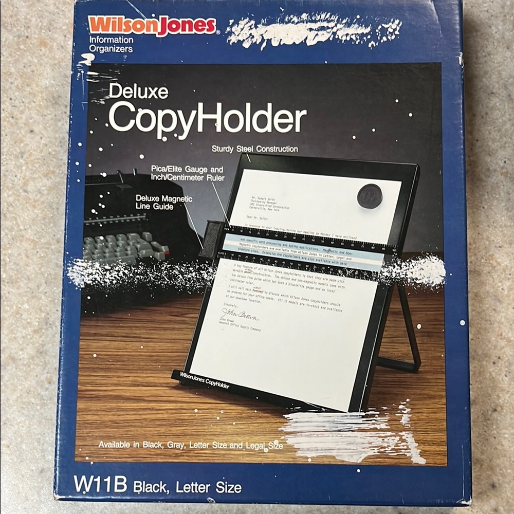 Wilson Jones Copy Holder - Black
